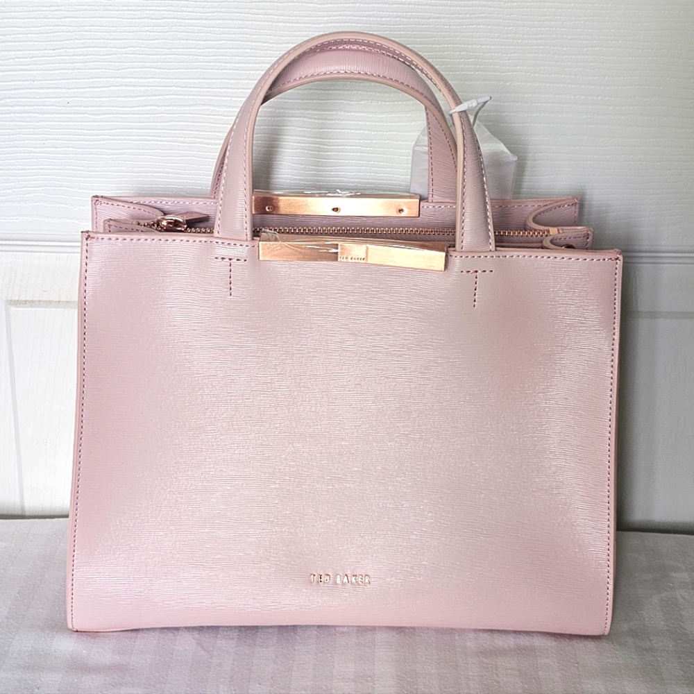 Ted Baker London Pink Leather Tote